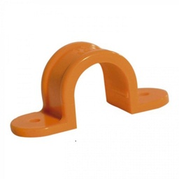 [abr-0018] ABRAZADERA OMEGA 16MM NARANJA