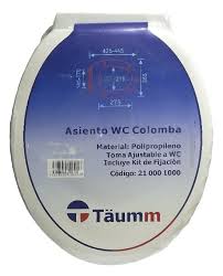 [asi-0001] ASIENTO WC COLOMBA 